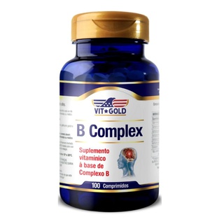 Complexo B (Vitaminas do Complexo B) Vitgold 100 c... - Vitgold