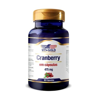 Cranberry 475 mg Vitgold com 60 cápsulas - 1050 - Vitgold
