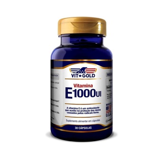 Vitamina E 1000UI Vigold 30 cápsulas - 1585 - Vitgold