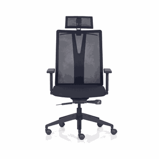 Cadeira Presidente Frisokar Addit Tela Giratória com Braços Reguláveis, Mecanismo Back System - Francolivetti