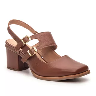 Compre Peep Toe RetrÔ Azul Marinho e Fendi| Sapato RetrÔ | Sapato