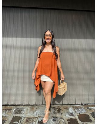 Blusa Capa Luana Telha - MHA VIANA STORE