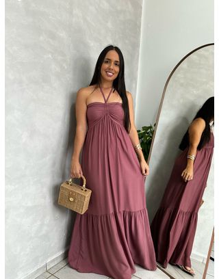 Vestido Eleonora Rose - MHA VIANA STORE