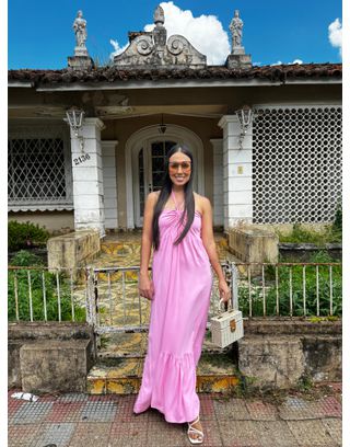 Vestido Eleonora Rosa Ballet - MHA VIANA STORE