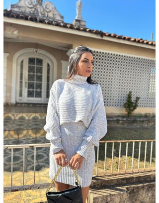 Conjunto Tricot Mousse - MHA VIANA STORE