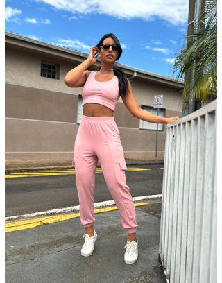 Conjunto Mabel Rosa - MHA VIANA STORE