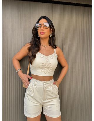 conjunto bordado - MHA VIANA STORE