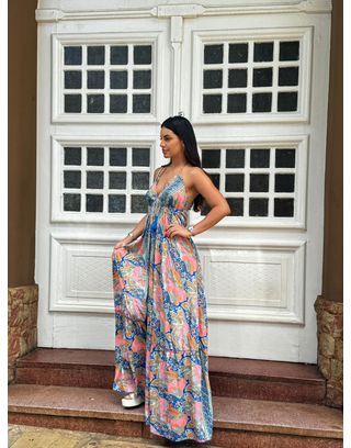 Vestido indiano - MHA VIANA STORE