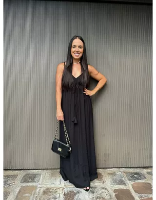 Vestido Bahamas Preto - MHA VIANA STORE