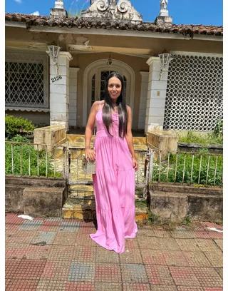 Vestido Bianca Rosa - MHA VIANA STORE