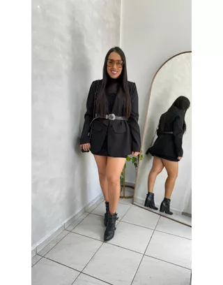 Blazer Sophie Preto - MHA VIANA STORE