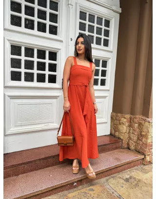 Vestido Telha Lara - MHA VIANA STORE