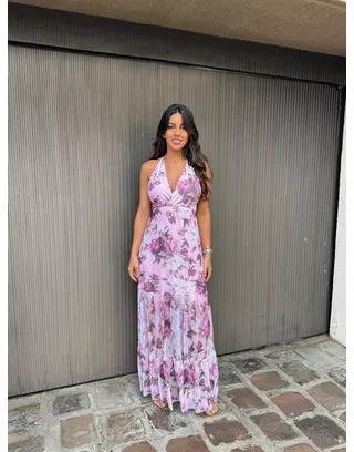 Vestido Emilly rosa claro - MHA VIANA STORE