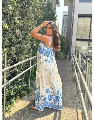Vestido Longo Gabriela - MHA VIANA STORE
