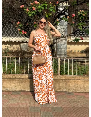 Vestido Flora - MHA VIANA STORE