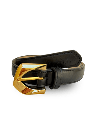 Cinto Paso Fino Preto - 100% Couro Legítimo - Zé Filó