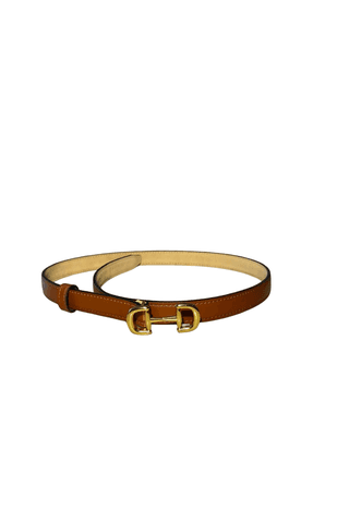 Cinto Marchador Conhaque - 100% Couro Legítimo - Zé Filó