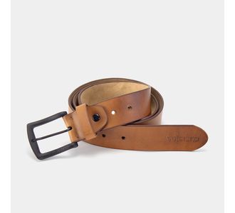 Cinto Couro Whisky Fivela Preta - Use Veterano | Botinas de Qualidade