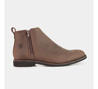 Bota Chelsea Zíper Overland Crazy Café - Use Veterano | Botinas de Qualidade