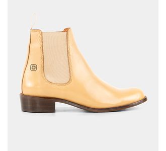 Bota feminina Chelsea Duquesa Marfim - Use Veterano | Botinas de Qualidade