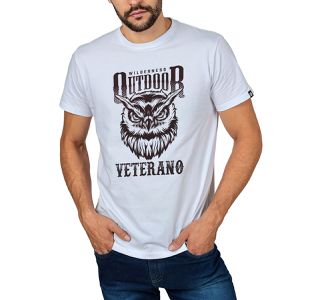 Camiseta Outdoor Veterano Branca - Use Veterano | Botinas de Qualidade