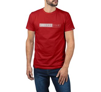 Camiseta Masculina Veterano Brand 2024 Vermelho - Use Veterano