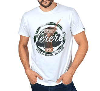 Camiseta Veterano Tereré Branca - Use Veterano | Botinas de Qualidade