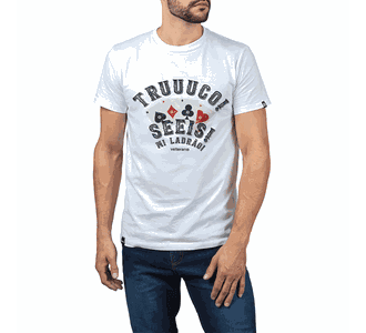 Camiseta Veterano Medalha Truco Branca - Use Veterano | Botinas de Qualidade