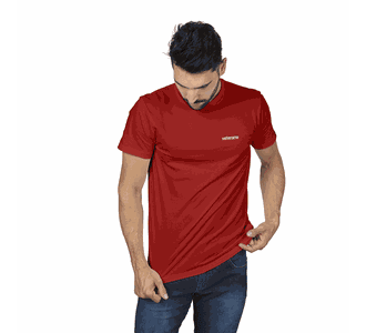 Camiseta Básica Masculina Vermelha Veterano - Use Veterano