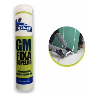 Cola Silicone Gmf Fixa Espelho Branco