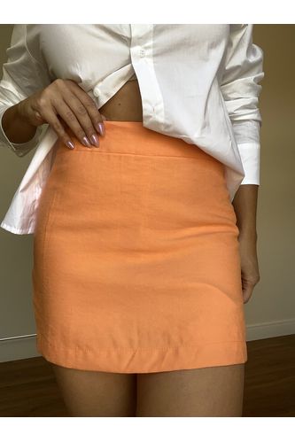 Shorts Saia Maitê Laranja - MILY BOUTIQUE