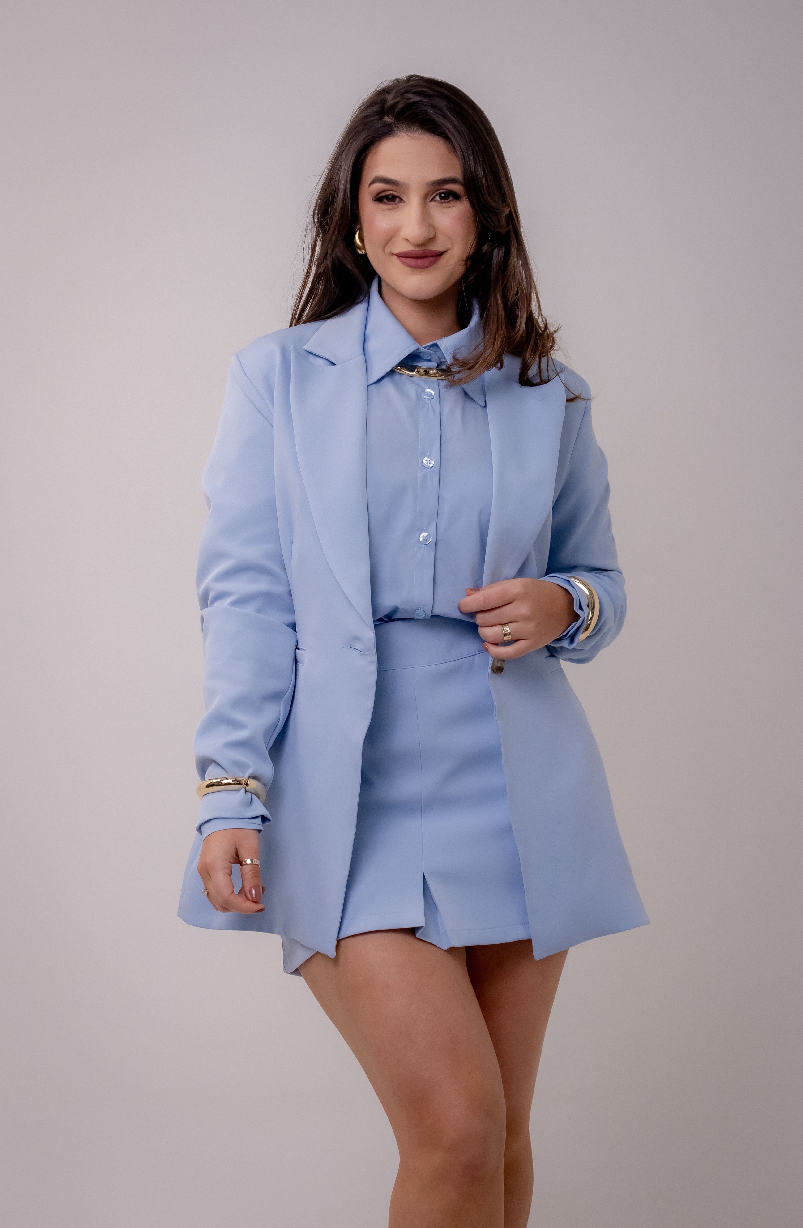 SHORTS SAIA ELOISE - AZUL