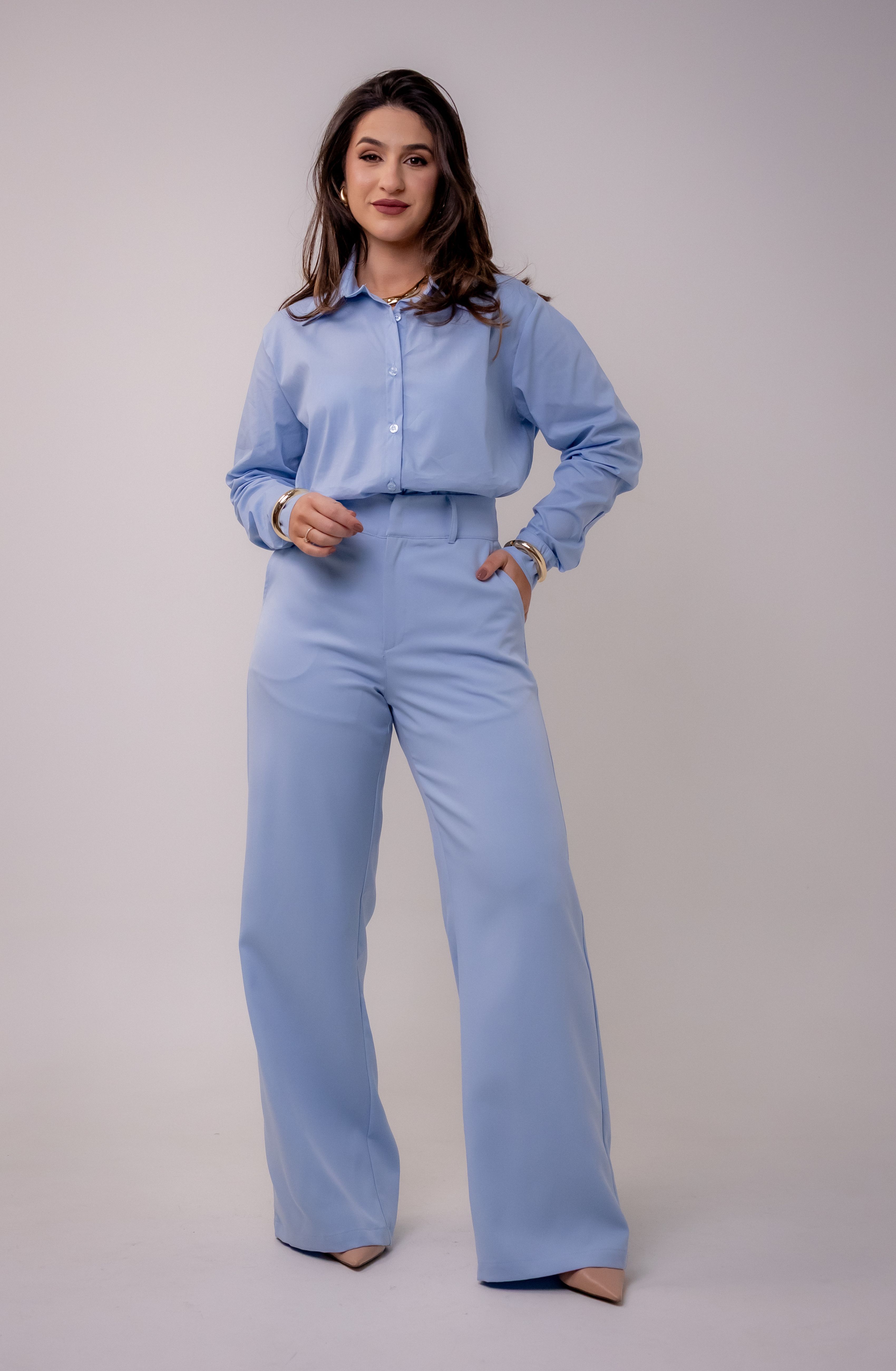 CAMISA ELOISE - AZUL