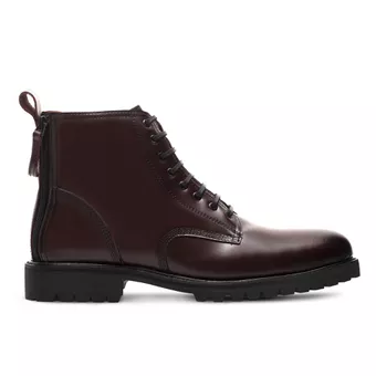 Bota Coturno Masculina Berlim Burgundy 