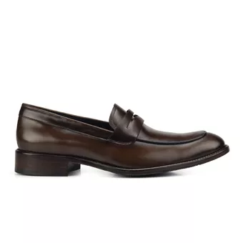 Sapato Mocassim Loafer Masculino Marrom