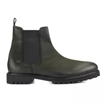 Bota Chelsea Masculina Verde Militar Solado Tratorado