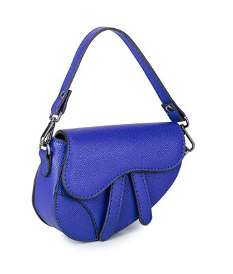 Mini Bolsa Sela Sintética Azul - MANTOAN LOJA