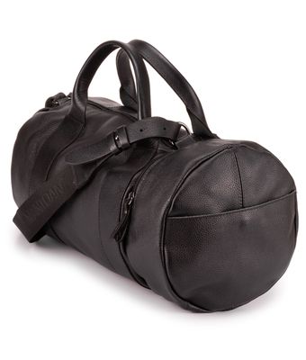 Bolsa de Mão Academia Duffle Bag Couro Preto - MANTOAN LOJA