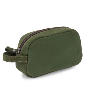 Necessaire Couro Legítimo Camurça Militar NC1... - MANTOAN LOJA