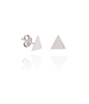 Brinco Triângulo Isósceles 7mm Prata 925 - 1 ... - MANTOAN LOJA