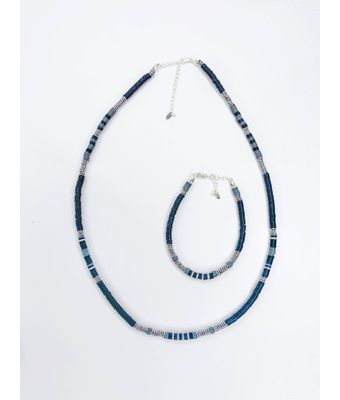 Conjunto Discos Silicone Black Prata 925 - MANTOAN LOJA