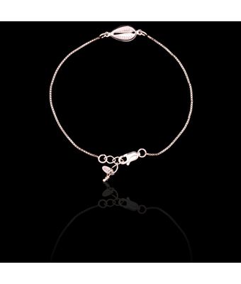 Pulseira Búzio 11x7mm Prata 925 - MANTOAN LOJA