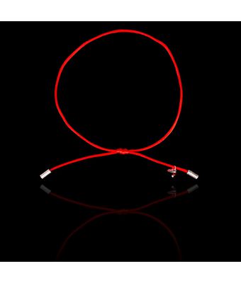 Pulseira Fio de Seda Vermelho com terminais e... - MANTOAN LOJA