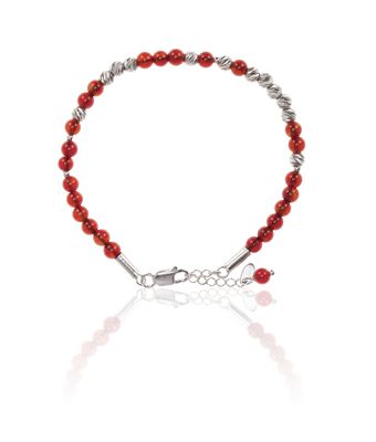 Pulseira Pedra Natural Ágata 4mm I Love You P... - MANTOAN LOJA