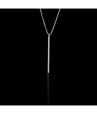Colar Palito 43x2mm Prata 925 - MANTOAN LOJA