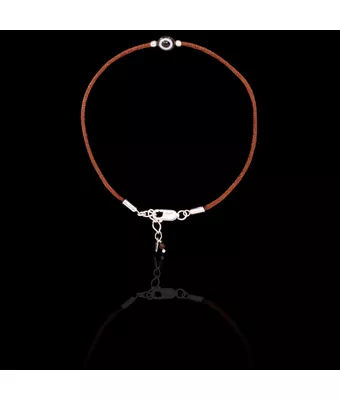 Pulseira Minimal Grego Fio de Seda Prata 925 - MANTOAN LOJA