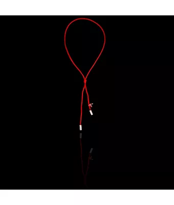 Pulseira Fio de Seda Vermelho com terminais e... - MANTOAN LOJA