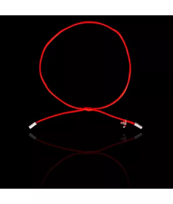 Pulseira Fio de Seda Vermelho com terminais e... - MANTOAN LOJA