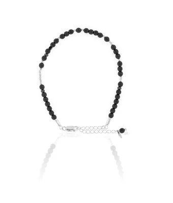 Pulseira Personalizável Código Morse Pedra Na... - MANTOAN LOJA