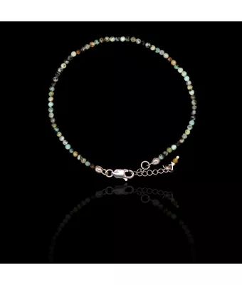 Pulseira Pedra Natural Jade Africana Sextavad... - MANTOAN LOJA